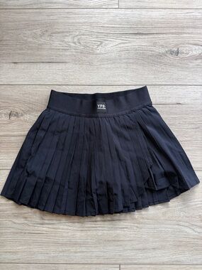 abercrombie kids Black Pleated Skater Skirt